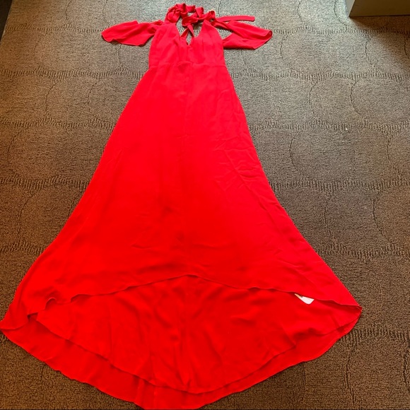 REFORMATION - Bennett dress in Pointsetta, 4 - Picture 6 of 11